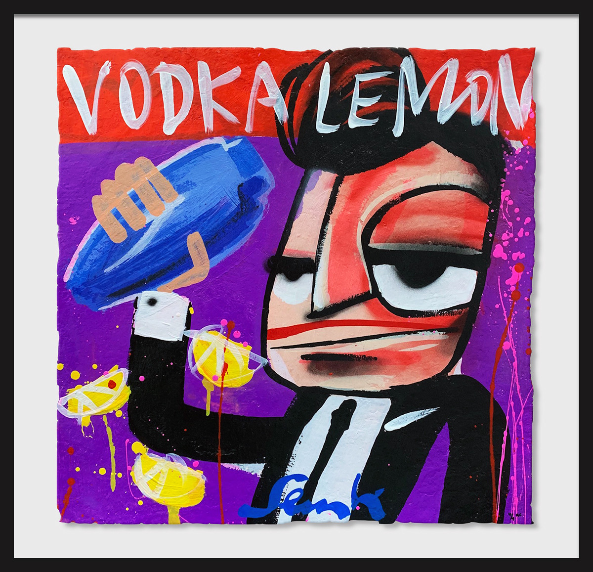 Vodka lemon